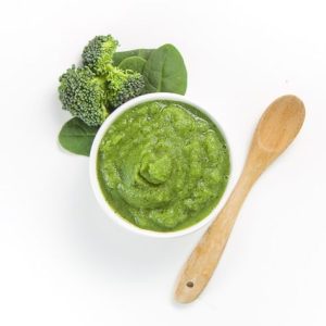 Our Green Vegetable Puree is easy to digest, rich in vitamins.