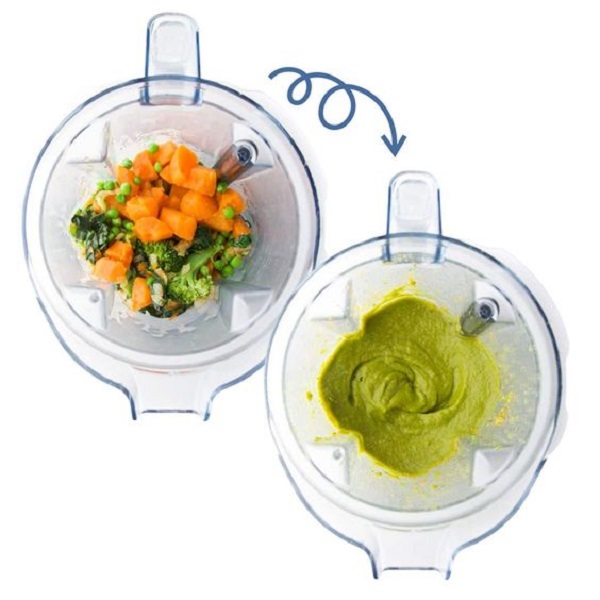 Learn how to puree mixed vegetables 