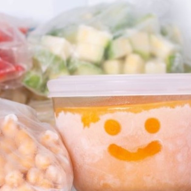 how to thaw frozen baby food