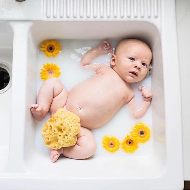 breast milk bath