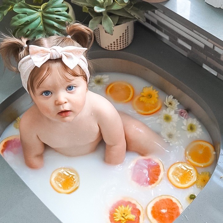 breast milk bath