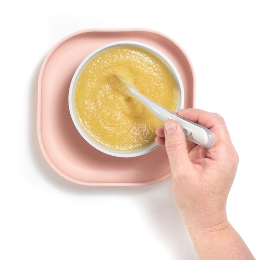 how to warm up baby food